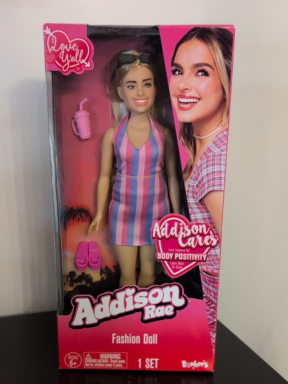 Addison Rae Doll -Cares Collection New Unopened